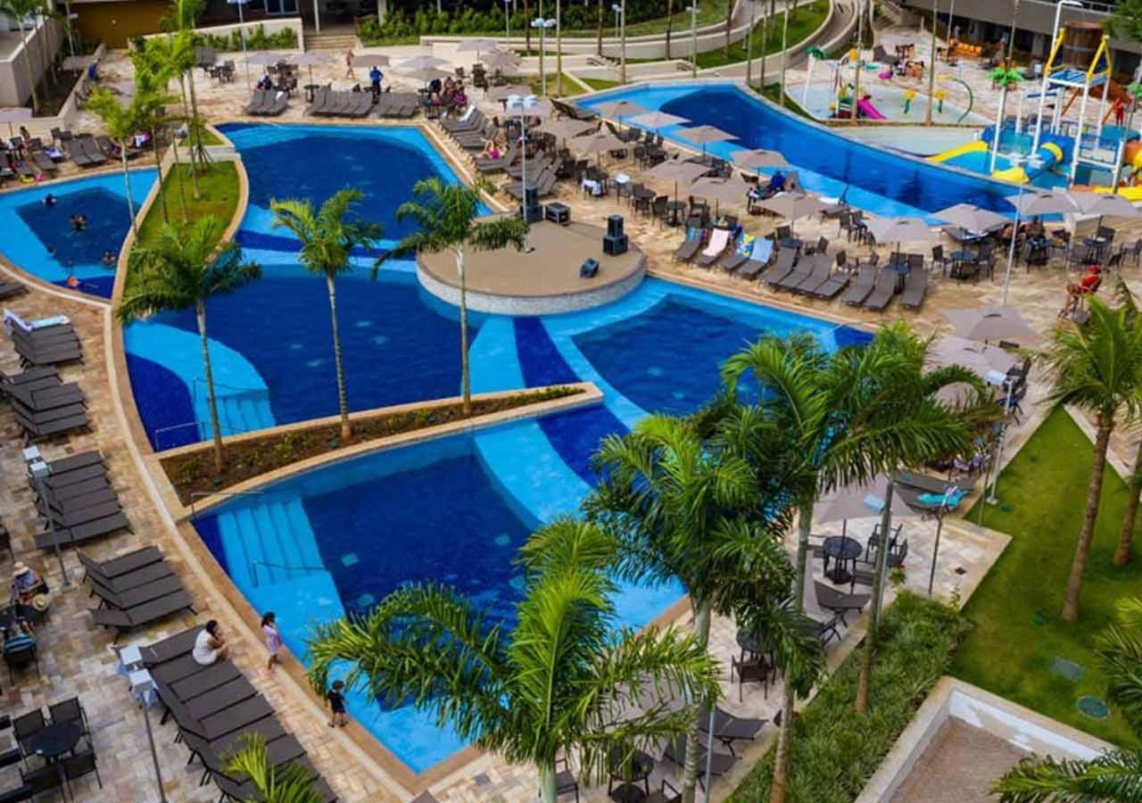 Enjoy Solar Das Aguas Park Resort Olímpia Eksteriør bilde Aerial view of the resort