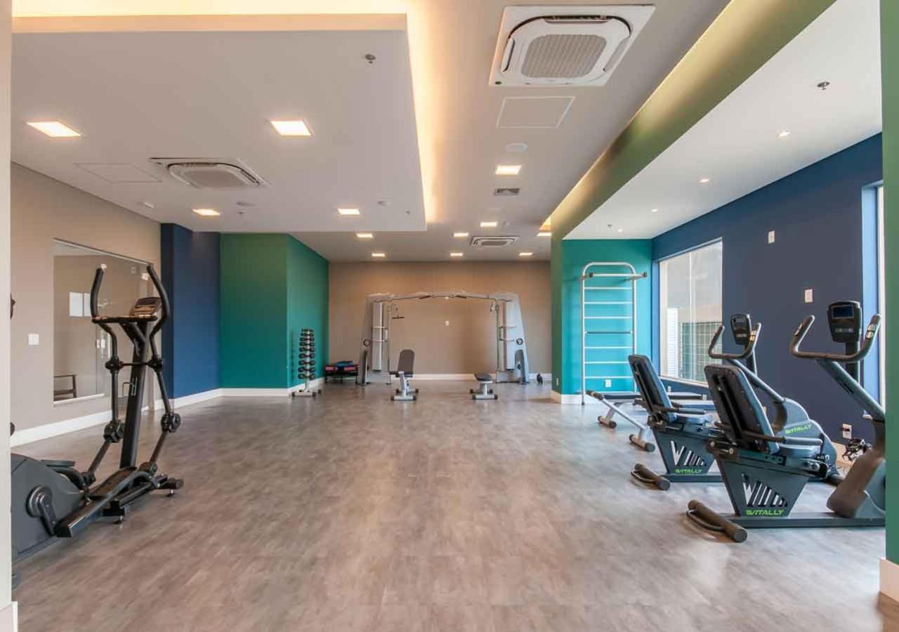 Enjoy Solar Das Aguas Park Resort Olímpia Eksteriør bilde The gym at the hotel